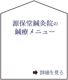 源保堂鍼灸院の鍼灸鍼療のメニューについて