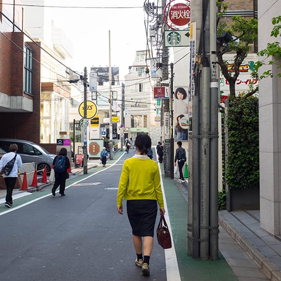 表参道駅から源保堂鍼灸院までの道順(C)表参道・青山・原宿・渋谷エリアにある源保堂鍼灸院Acupuncture Clinic In Tokyo