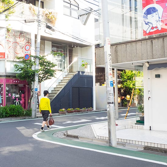 表参道駅から源保堂鍼灸院までの道順(C)表参道・青山・原宿・渋谷エリアにある源保堂鍼灸院Acupuncture Clinic In Tokyo