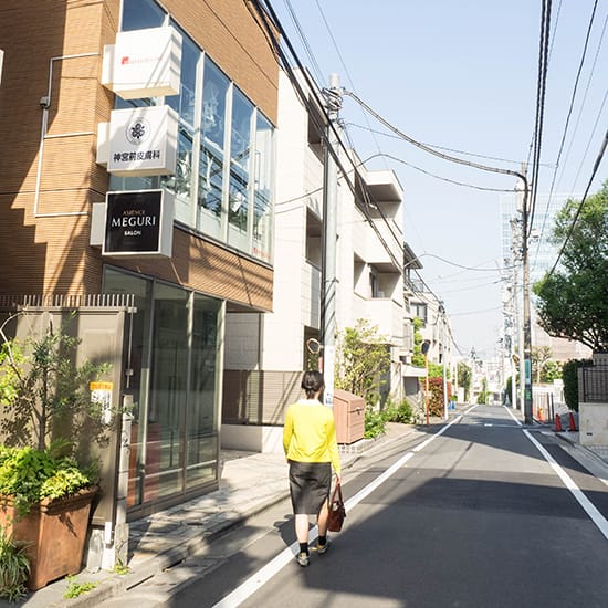 表参道駅から源保堂鍼灸院までの道順(C)表参道・青山・原宿・渋谷エリアにある源保堂鍼灸院Acupuncture Clinic In Tokyo