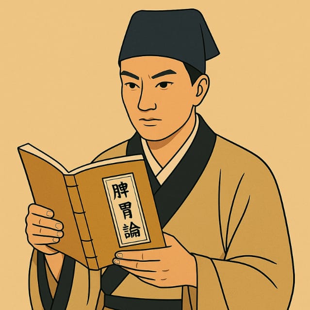 胃腸の大切さを唱えた李東垣のイメージ画像　（C)東京の表参道にある源保堂鍼灸院・薬戸金堂 東洋医学・中医学・鍼灸・漢方薬で宇宙を変えたい